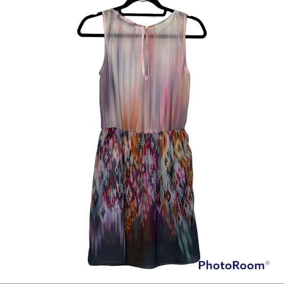 Zara Trafaluc Collection watercolor dress - Picture 8 of 9
